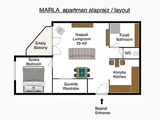 Marla Apartman Szeged szállás