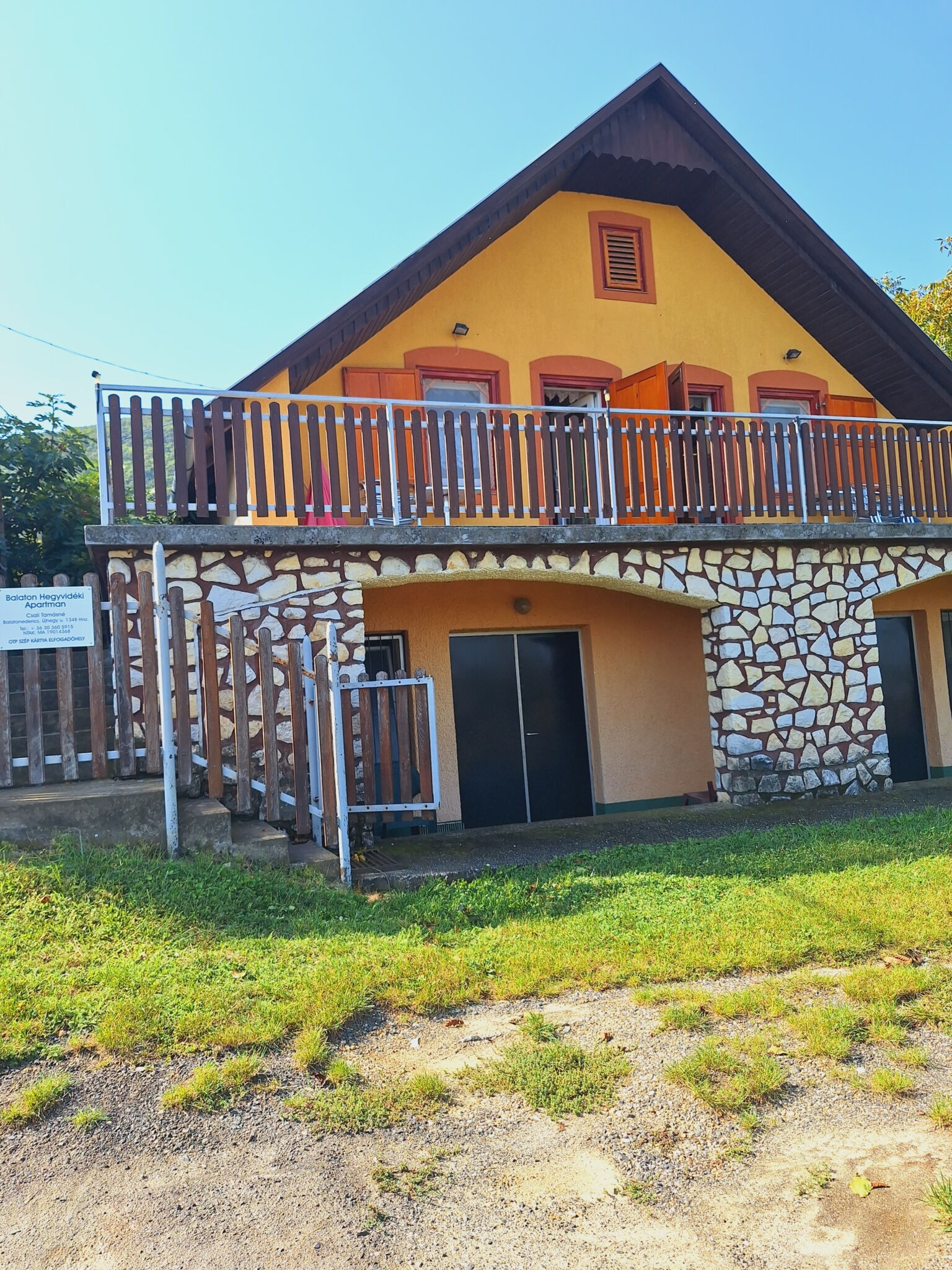 Balaton Hegyvideki Apartman Balatonederics