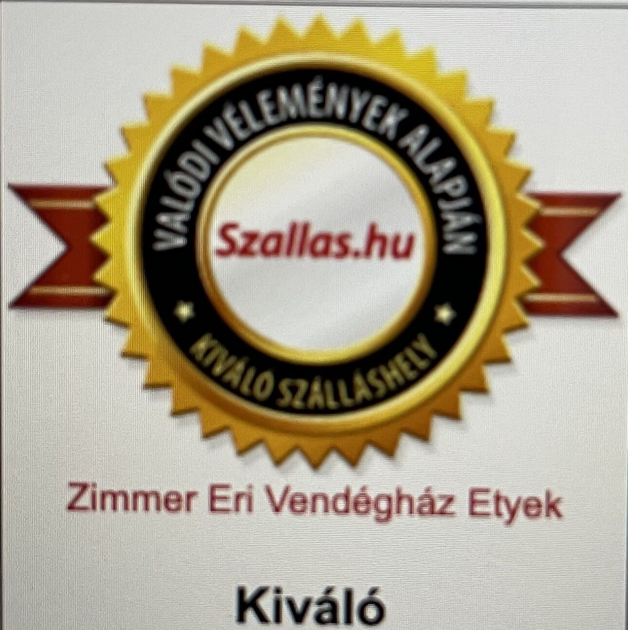 Zimmer Eri Vendeghaz Etyek