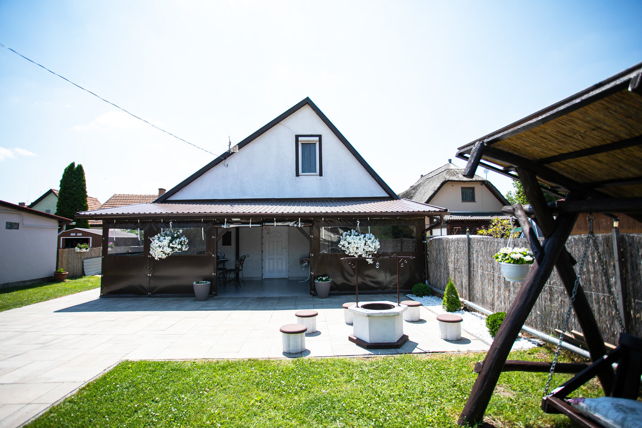 Verandas Vendeghaz Hajdunanas