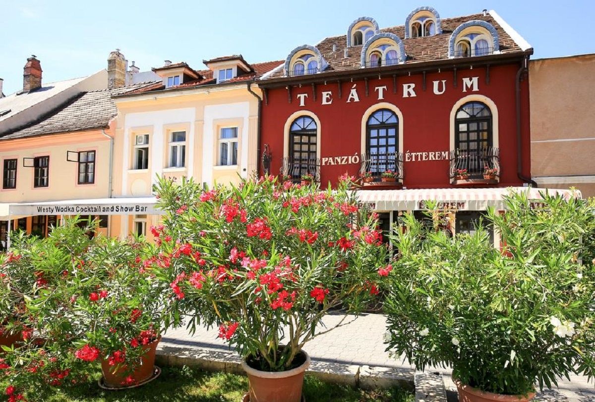 Teatrum Panzio Es Etterem Gyor