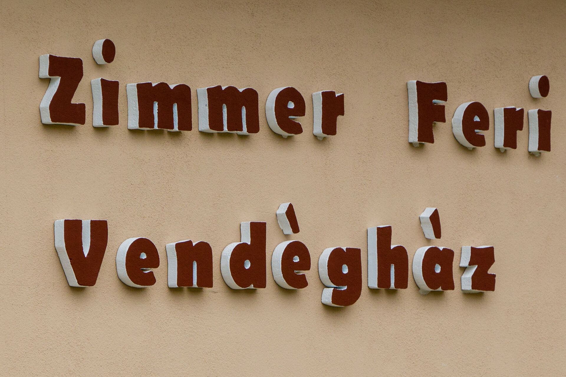 Zimmer Feri Vendeghaz Abaujszanto